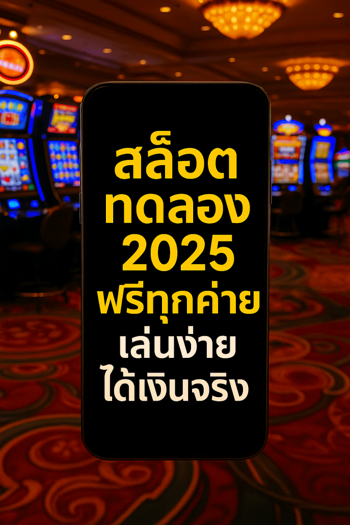 สล็อต ทดลอง