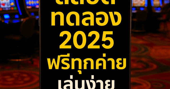 สล็อต ทดลอง