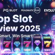 ภาพโปรโมทรีวิวเกมสล็อตออนไลน์ปี 2025 รวมค่ายดังเล่นง่ายบนมือถือ พร้อมเทรนด์เกมมาแรงสำหรับผู้เล่นไทย